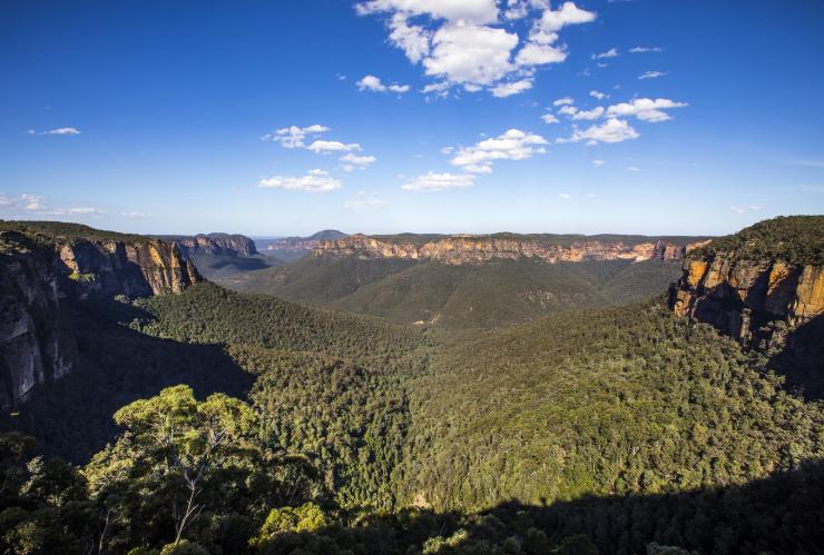 新南威爾士藍山布萊克希斯的戈維特斷層觀景點©新南威爾士州旅遊局