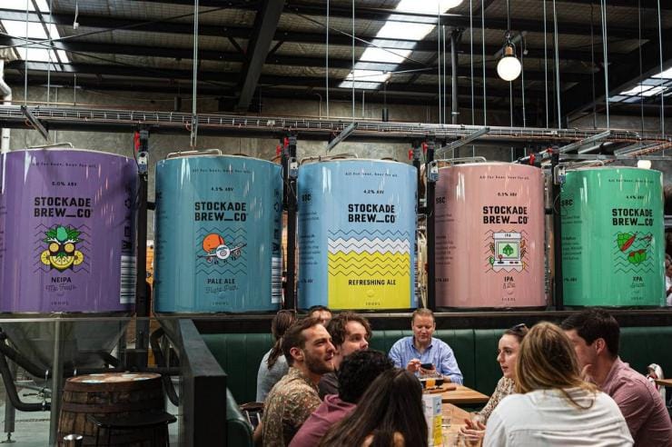 新南威爾士州馬里克維爾的Stockade啤酒公司©Stockade啤酒公司