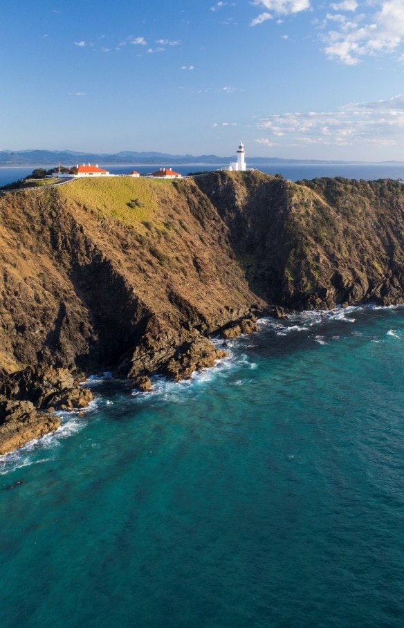 新南威爾士（New South Wales）拜倫灣的拜倫角燈塔（Cape Byron Lighthouse）©澳洲旅遊局