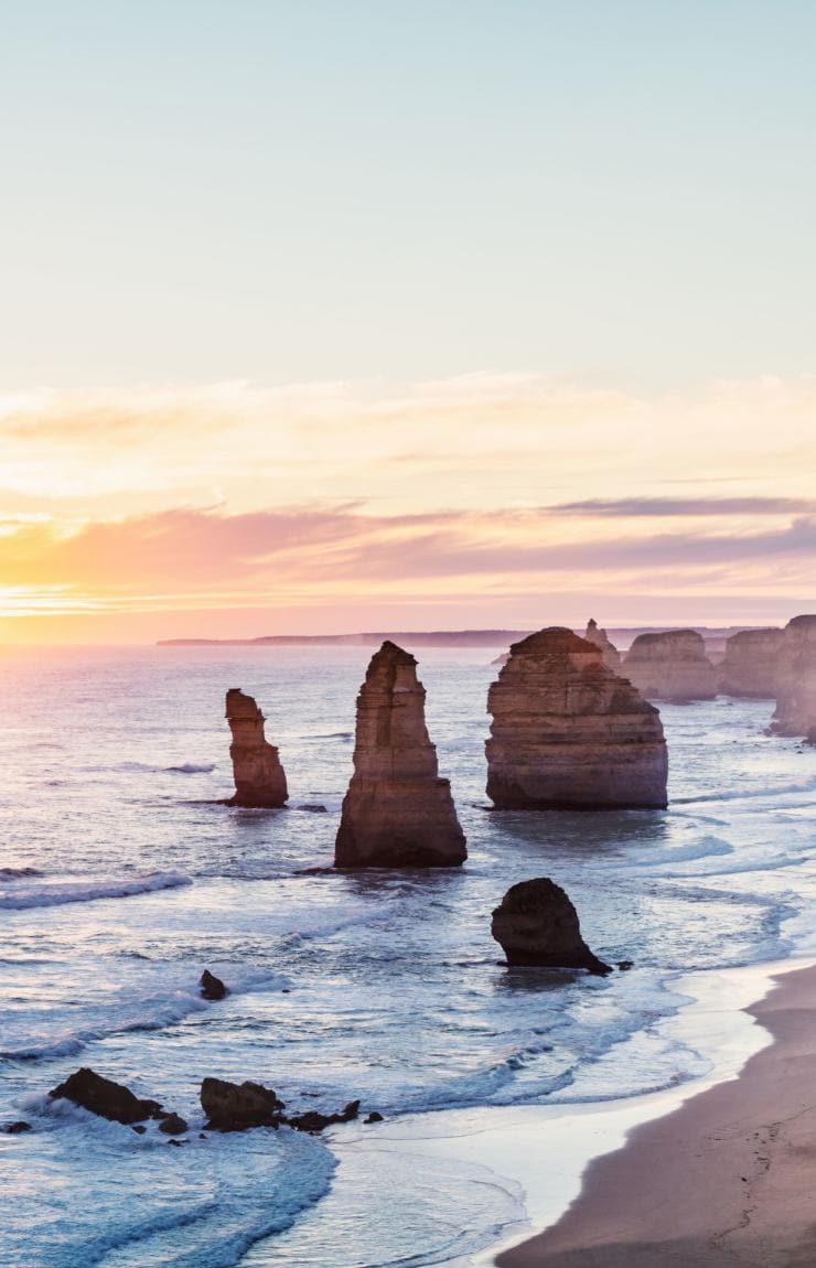 維多利亞州大洋路的十二門徒石©Great Ocean Road Tourism/Belinda Van Zanen