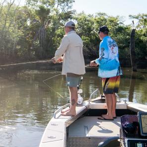 Dhipirri Barra & Sportfishing Lodge, Arnhem Land, NT © Tourism NT/Shaana McNaught