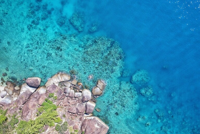 昆士蘭聖靈群島的富克島©昆士蘭旅遊及活動推廣局