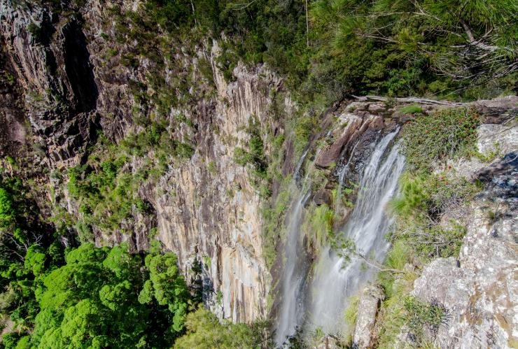 新南威爾士州睡帽國家公園（Nightcap National Park）名涌瀑布（Minyon Falls）©John Spencer，環境與遺產部新南威爾士州辦公室（NSW Office of Environment and Heritage）
