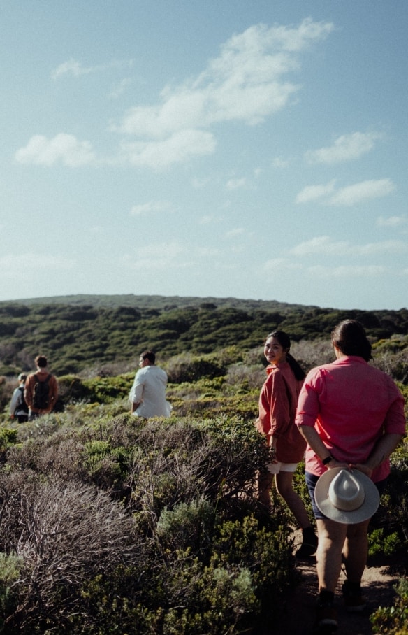 西澳州瑪格麗特河區（Margaret River Region）的角對角山道（Cape to Cape Track）©西澳州旅遊局