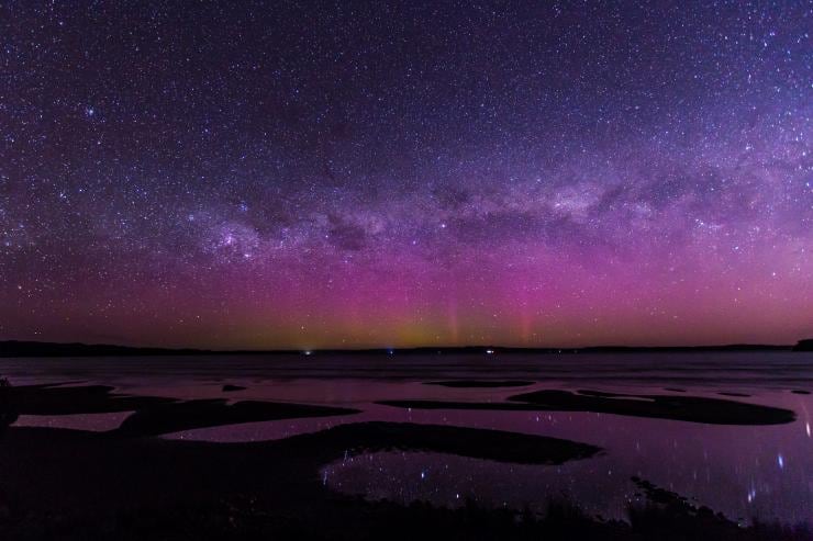 從思特雅寒看到的澳洲極光©Dietmar Kahles