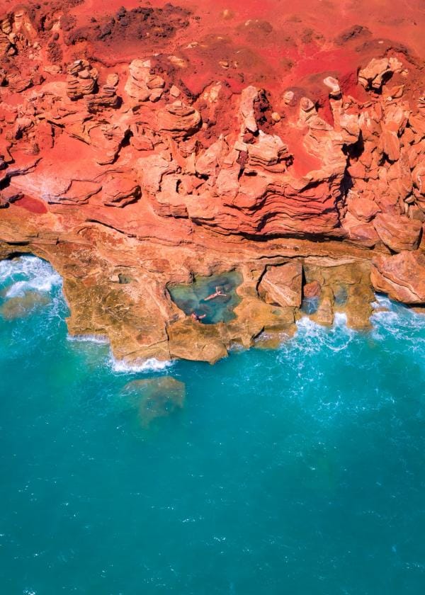 西澳布魯姆甘索姆角（Gantheaume Point）©澳洲旅遊局