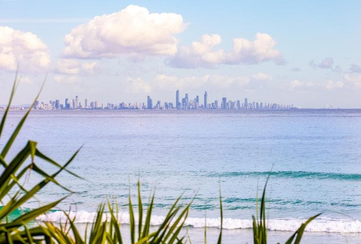 昆士蘭州黃金海岸的格林芒海灘©澳洲旅遊局