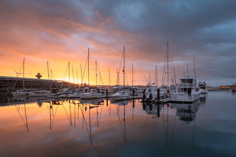 塔斯曼尼亞（TAS）荷伯特的憲法碼頭（Constitution Dock）©澳洲旅遊局