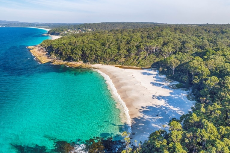 新南威爾士州（New South Wales）南岸（South Coast）格林菲爾德海灘（Greenfield Beach）©新南威爾士州旅遊局