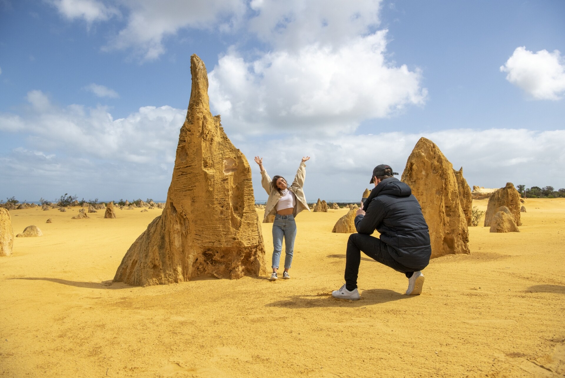 西澳州尖峰石陣（The Pinnacles）©澳洲旅遊局