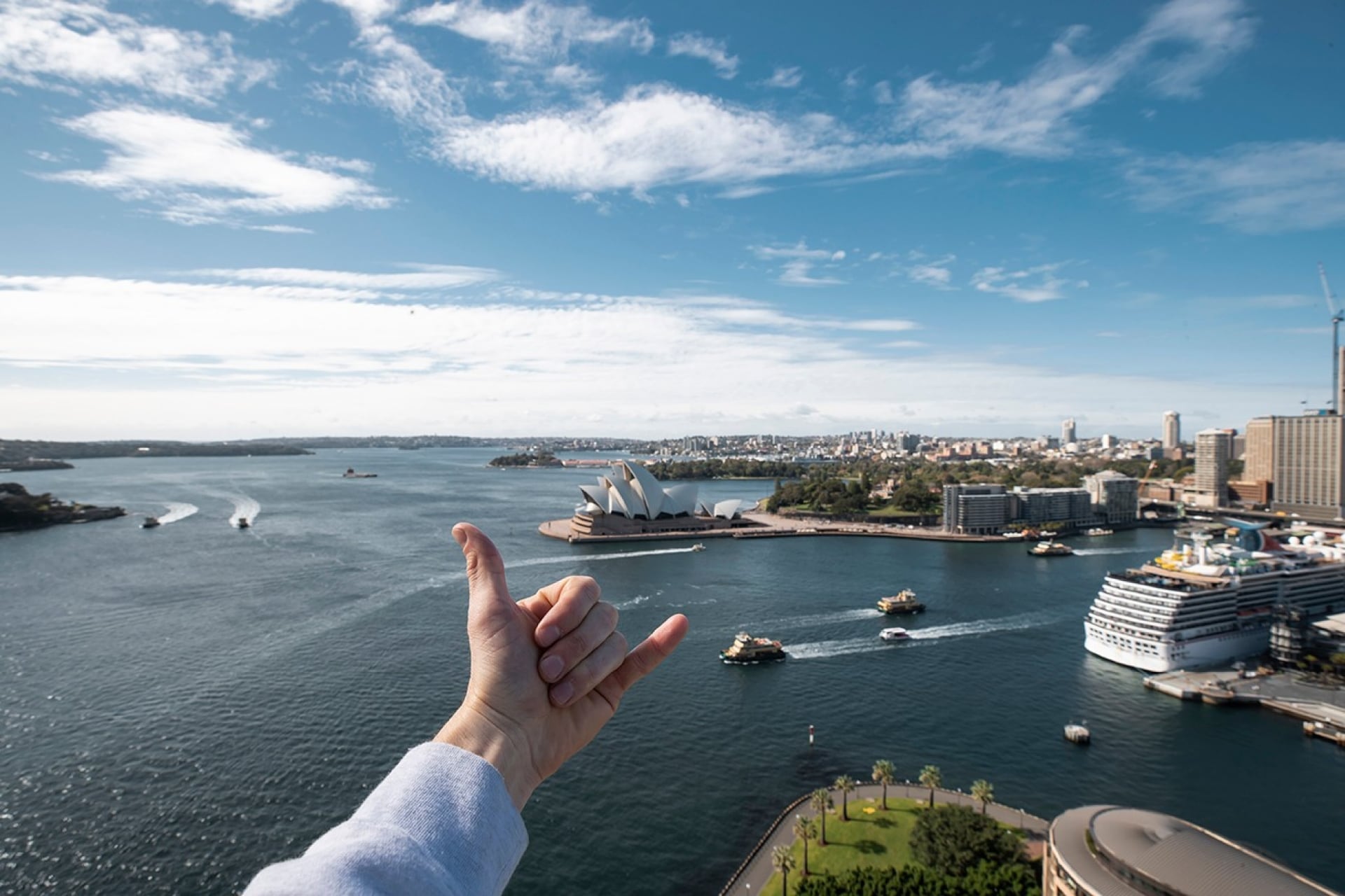 新南威爾士州悉尼的悉尼海港大橋©Kjtilse