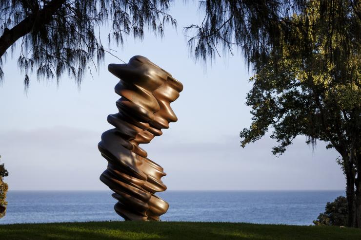西澳州珀斯科特索（Cottesloe）的海之雕塑展（Sculpture by the Sea）©西澳州旅遊局