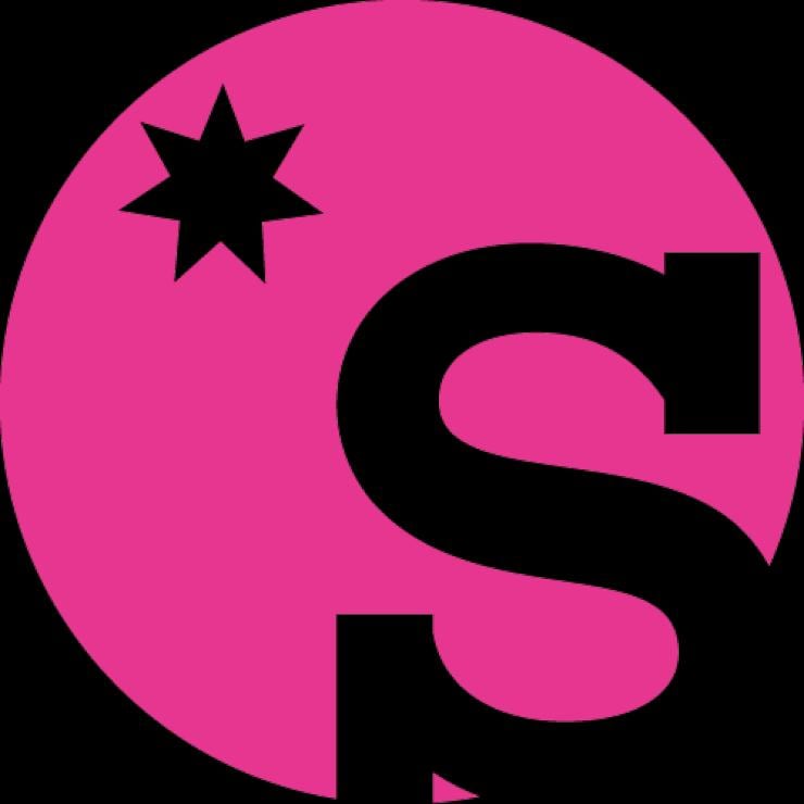 Das pinke Logo des Star Observer © Star Observer