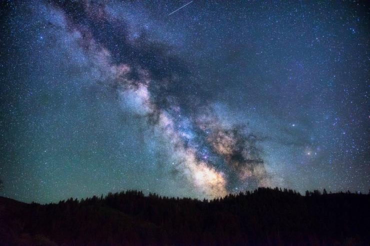 於布里斯本世界科學節拍攝的夜空觀星照片©布里斯本世界科學節