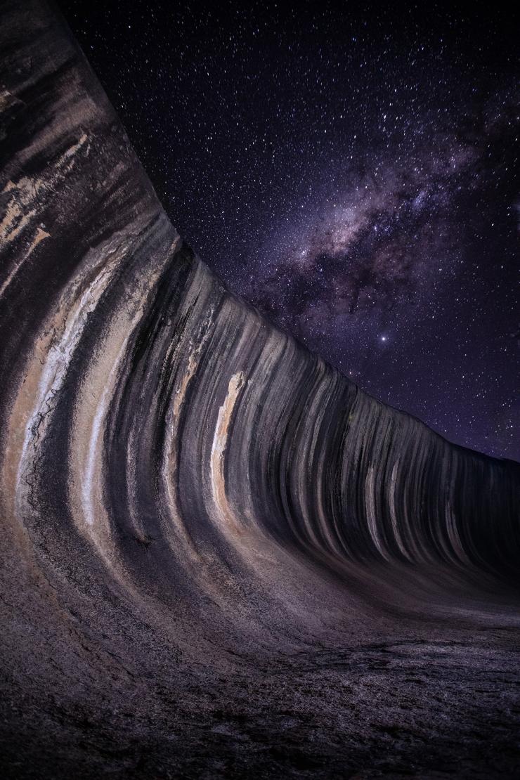 西澳州海頓的波浪岩©澳洲旅遊局