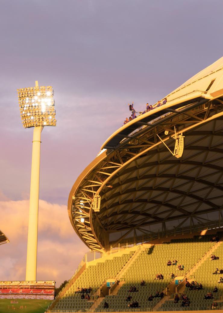 RoofClimb, Adelaide Oval, Adelaide, Südaustralien © South Australian Tourism Commission