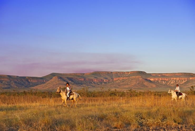 Reiten, Home Valley Station, Die Kimberley Region, Westaustralien © Tourism Western Australia