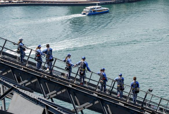 The Burrawa Climb, Sydney Harbour Bridge, Sydney, New South Wales © BridgeClimb