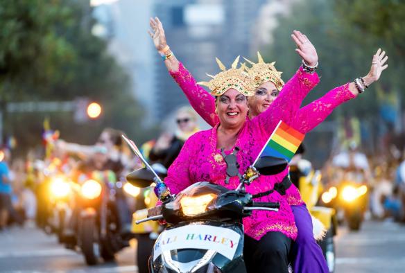 Sydney Gay and Lesbian Mardi Gras, Sydney, New South Wales © Jeffrey Feng
