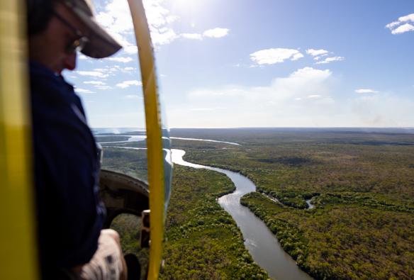 Airborne Solutions Heli Pub Crawl, Darwin, Northern Territory © Liam Neal