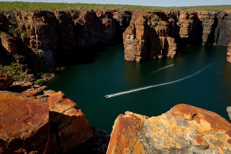 Luftaufnahme der Kimberley Region, Westaustralien © PONANT/Nathalie Michel 