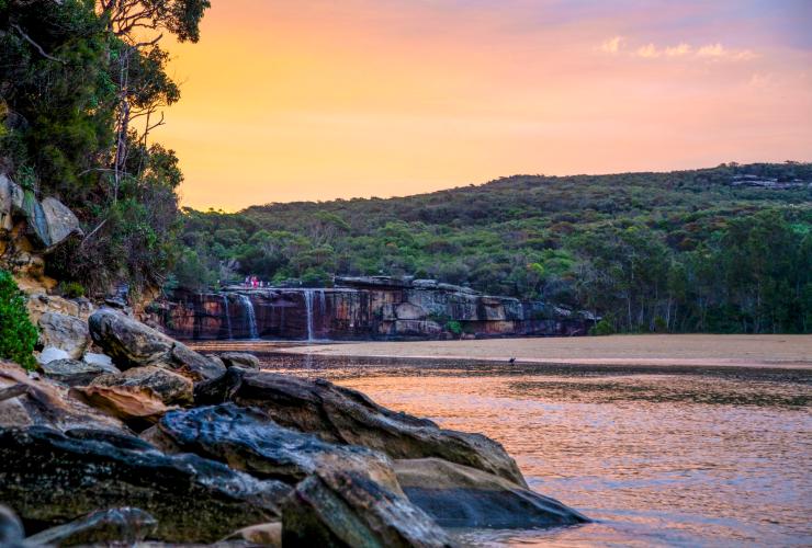 Wattamolla Falls, Royal National Park, New South Wales © Tourism Australia