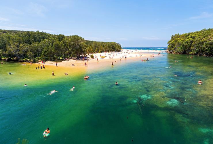 Wattamolla, Royal National Park Sydney, New South Wales © Filippo Rivetti/Destination NSW