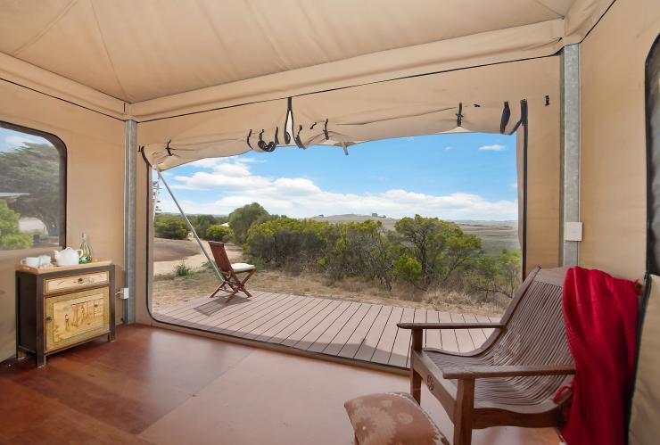 Pebble Point Glamping, Great Ocean Road, Victoria © Pebble Point