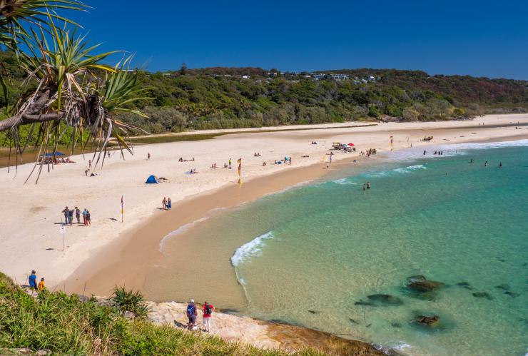 Cylinder Beach, North Stradbroke Island, QLD © Tourism Australia