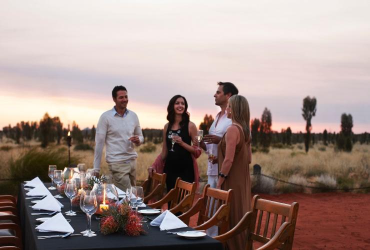 Table 131 at Longitude 131, Yulara, NT © Luxury Lodges of Australia