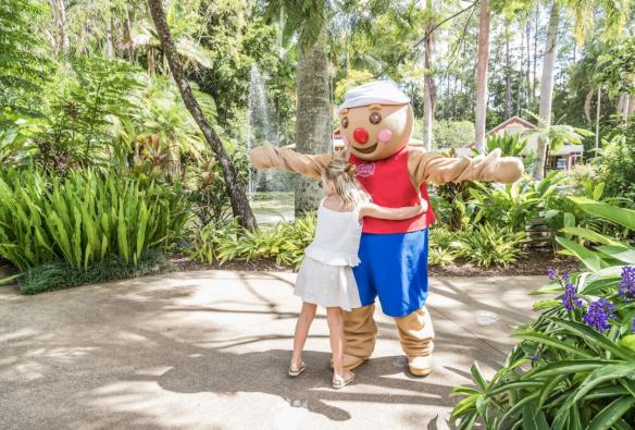 Family walking through the Ginger Factory, Sunshine Coast, Queensland © Tourism Australia