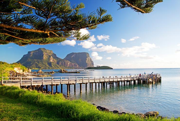 Jetty at Capella Lodge, Lord Howe Island, NSW © Baillie Lodges