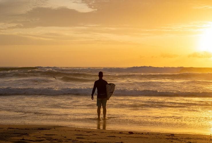 Surfer at Manly Beach, Sydney, NSW © Tim Faircloth