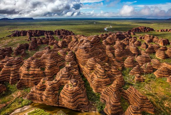 The Bungle Bungle Range, Purnululu National Park, WA © Sean Scott