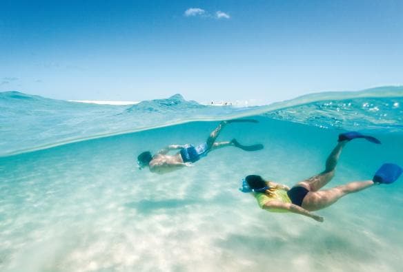 Michaelmas Cay, Great Barrier Reef, Queensland © Tourism and Events Queensland
