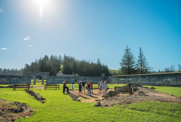 Kingston World Heritage site, Norfolk Island © Tourism Australia