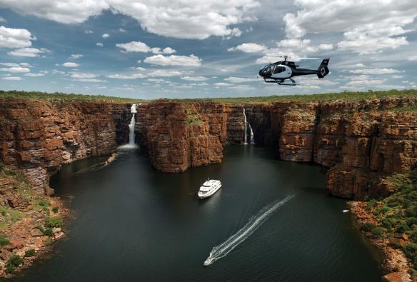 Aerial of True North in The Kimberley, WA © True North