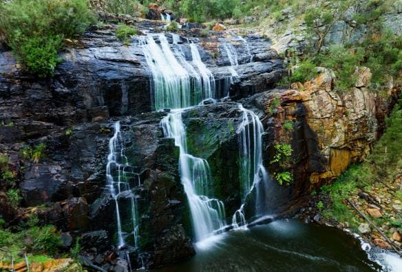 Ambush Grampians, Mackenzie Falls, Grampians National Park, VIC © Tourism Australia/Visit Victoria