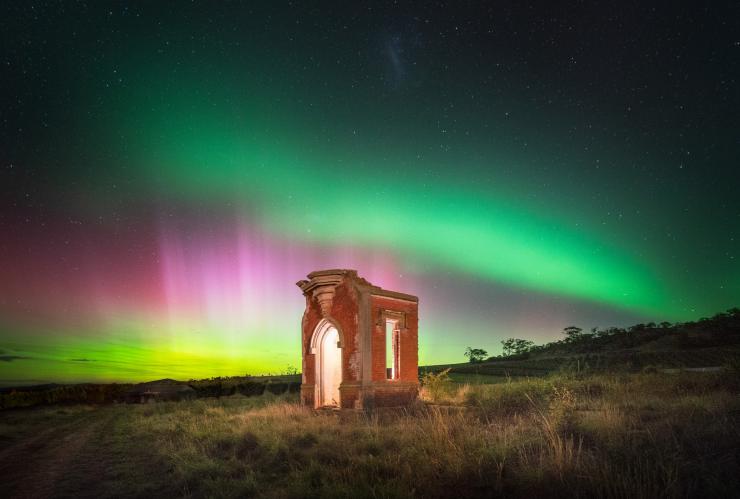 Ruins of Horton College, Ross, TAS © Luke Tscharke