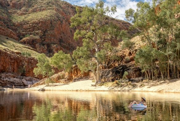 Ormiston Gorge, West MacDonnell National Park, Northern Territory © Tourism NT/Mark Fitzpatrick