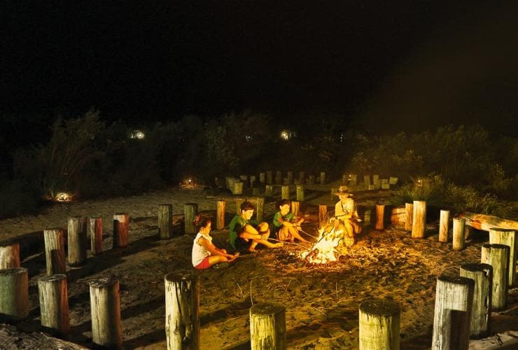 Junior Eco Rangers, Kingfisher Bay Resort, K'gari, Queensland © Kingfisher Bay Resort