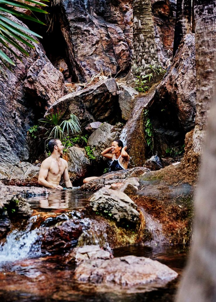 Zebedee Springs, El Questro Wilderness Park, WA © Tourism Western Australia