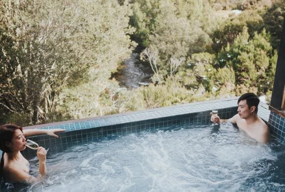 Waldheim Alpine Spa, Cradle Mountain Lodge, Tasmania © Laura Helle