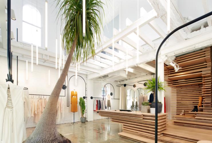 Interior of a luxury clothing store, KitX, Paddington, Sydney, New South Wales © KitX 