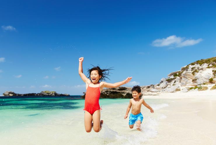 Pinky Beach, Rottnest Island, Western Australia © Rottnest Island Authority