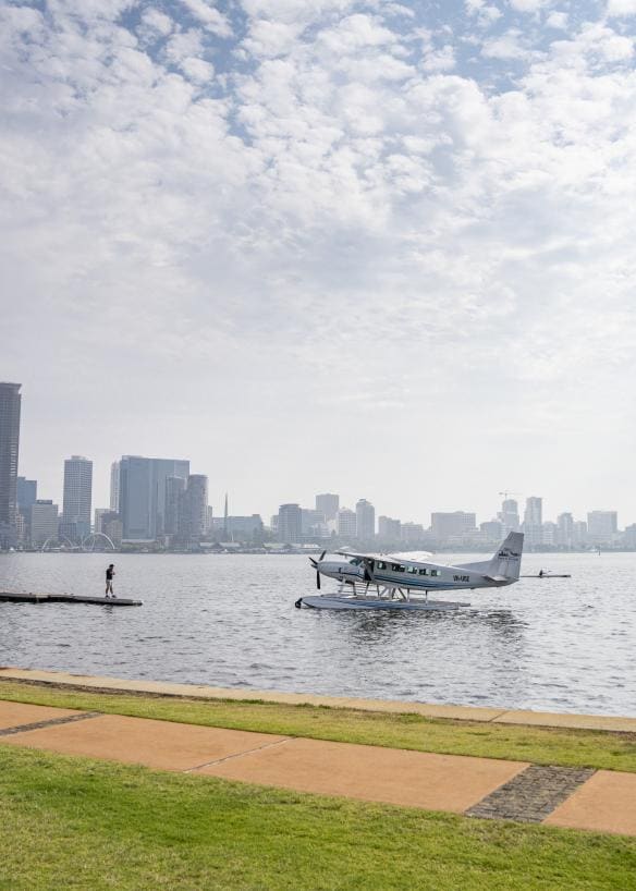 Swan River Seaplanes, Perth, Western Australia © Tourism Australia