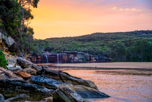 Wattamolla Falls, Royal National Park, NSW © Tourism Australia