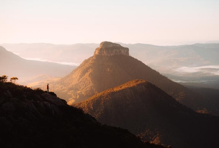 Mt Barney Summit, Scenic Rim, QLD © Tourism and Events Queensland