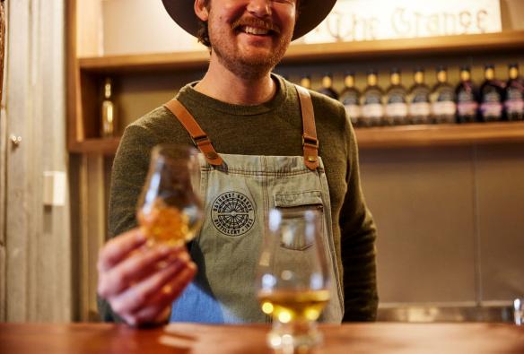 Tour experience at Bathurst Grange Distillery, Bathurst, New South Wales © Destination NSW