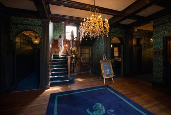 Lobby and staircase at Berida Hotel, Southern Highlands, New South Wales © Destination NSW